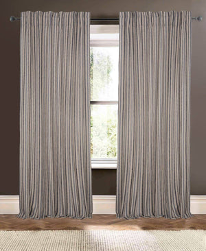 drapery panel - Natural Blue