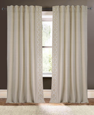 drapery panel - Natural