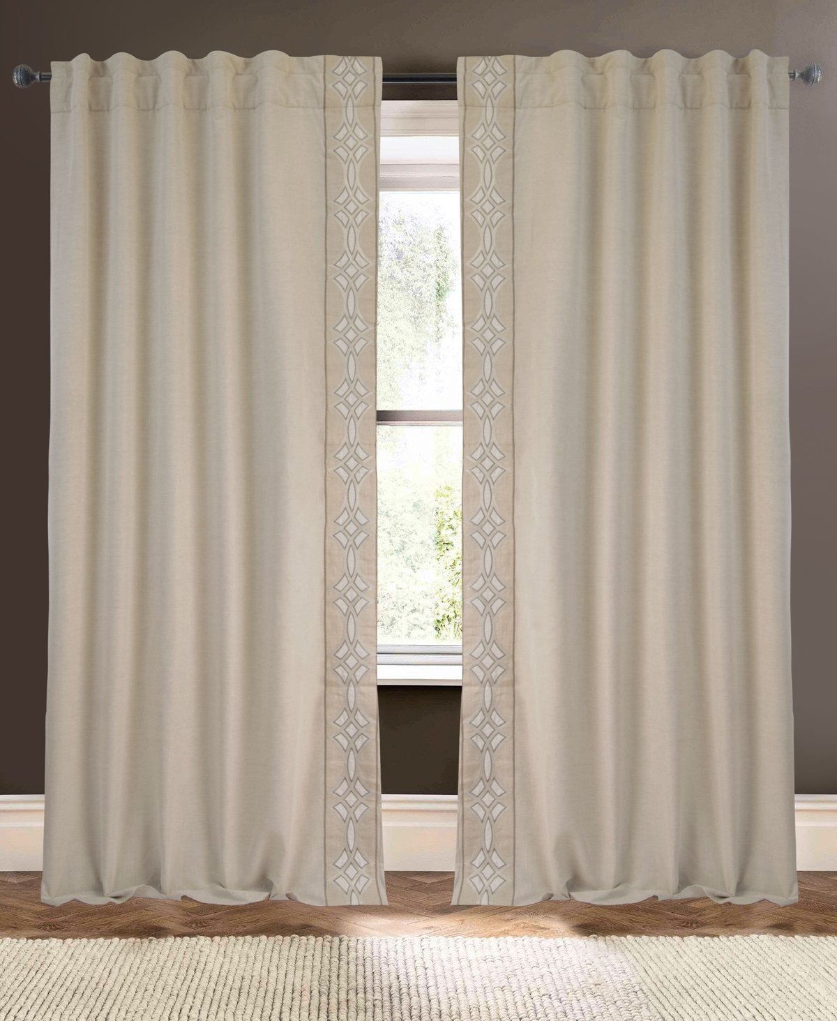 drapery panel - Natural
