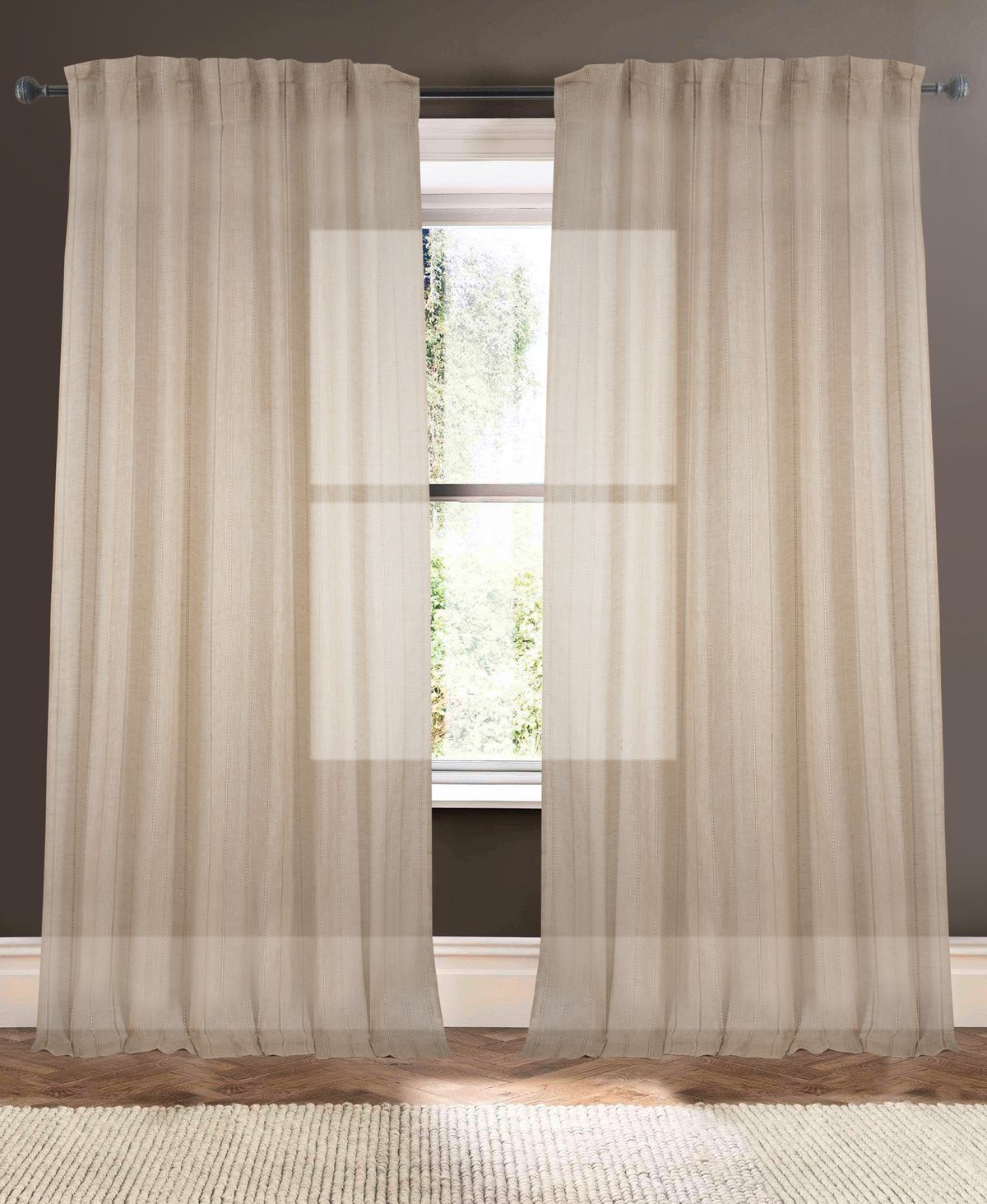 drapery panel - Natural