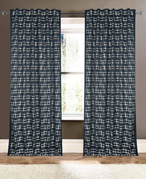 drapery panel - Ombre Blue