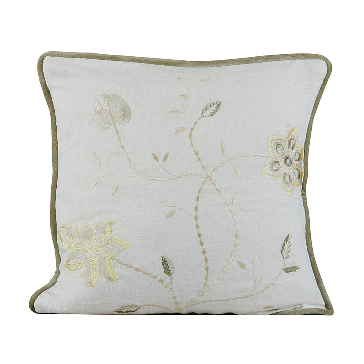 GRID-THUMB: #Passion Decorative Throw Pillow - Ivory