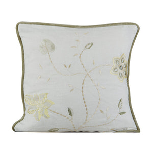 GRID-THUMB: #Passion Decorative Throw Pillow - Ivory