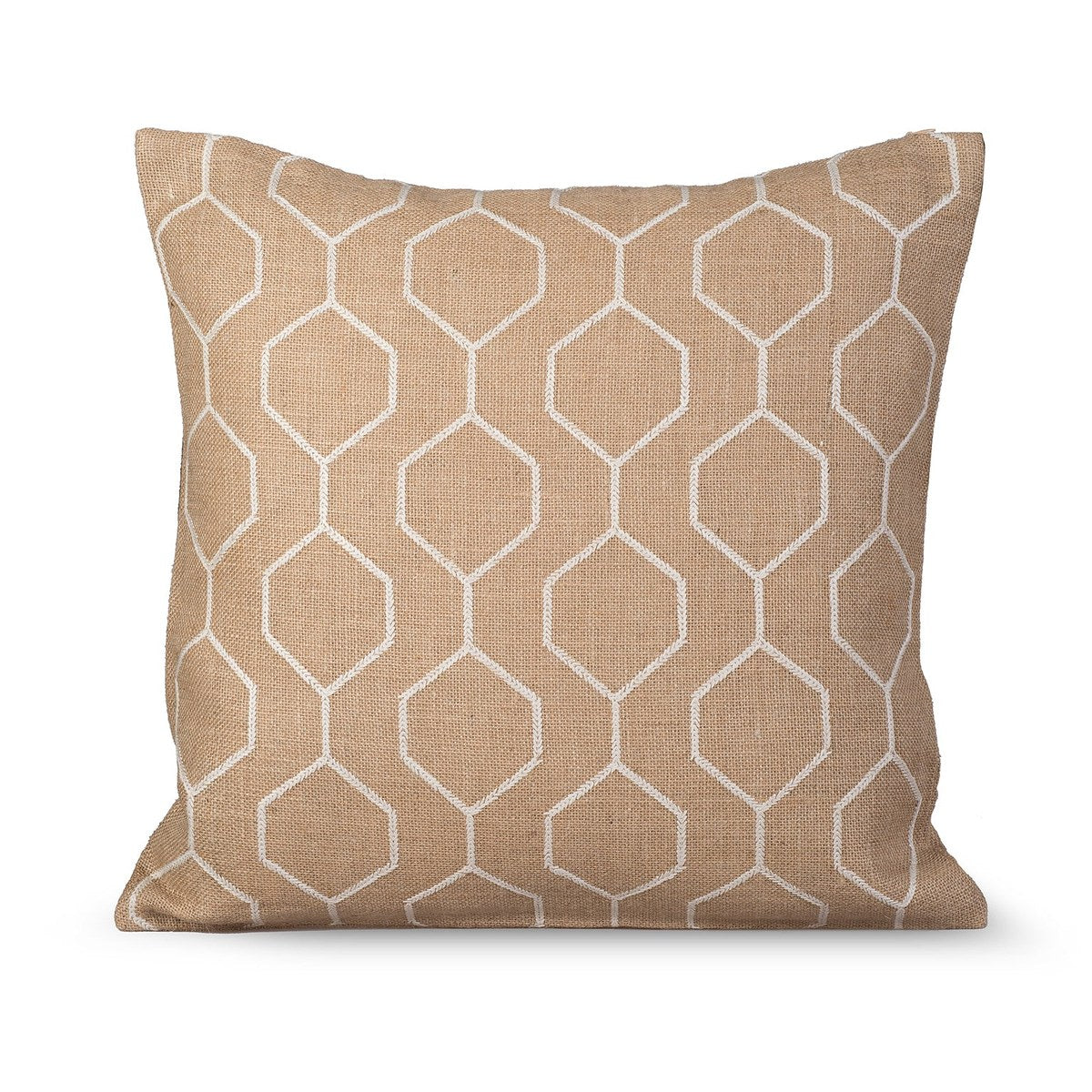 GRID-THUMB: #Pyramid Decorative Throw Pillow - Natural