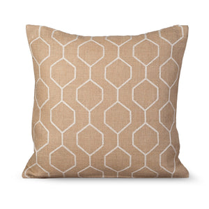 GRID-THUMB: #Pyramid Decorative Throw Pillow - Natural