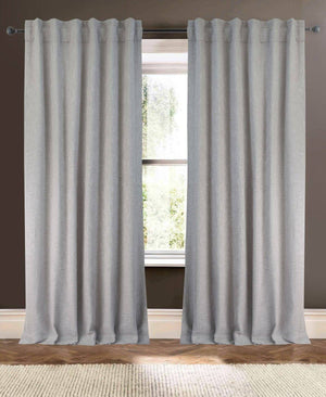drapery panel - Silver Gray