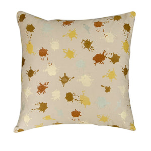 GRID-THUMB: #Splash Decorative Throw Pillow - Natural