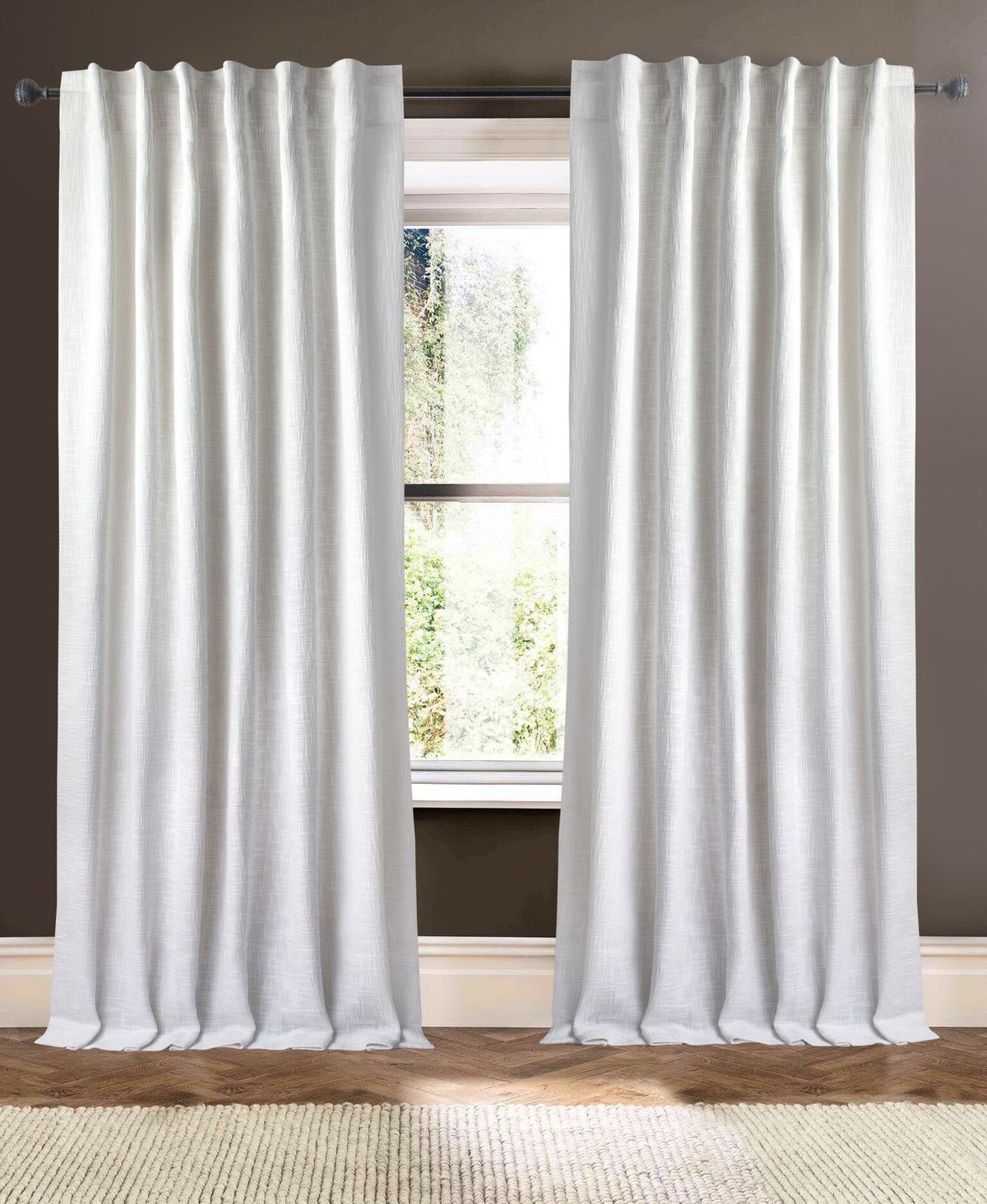 drapery panel - White