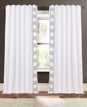 drapery panel - White