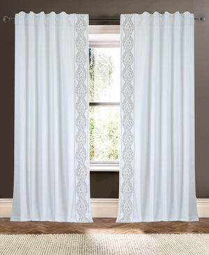 drapery panel - White