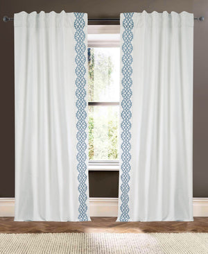 drapery panel - White