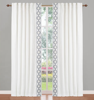 drapery panel - White