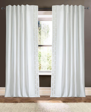 drapery panel - White