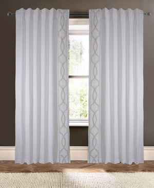 drapery panel - White