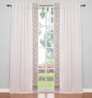 drapery panel - White