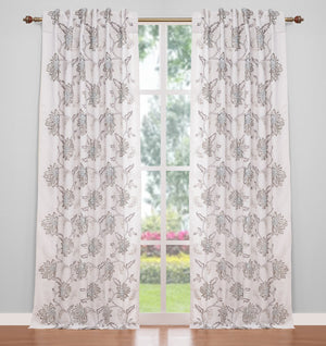 drapery panel - White