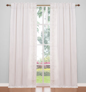 drapery panel - White