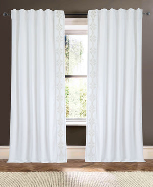 drapery panel - White