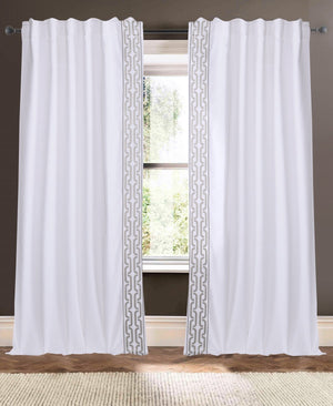 drapery panel - White