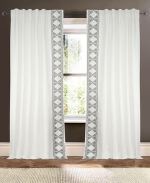drapery panel - White