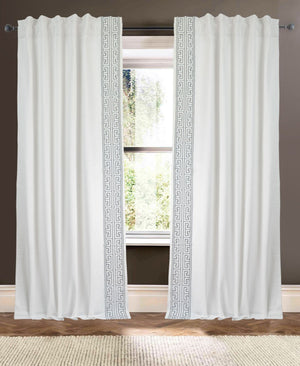 drapery panel - White