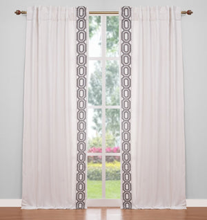 drapery panel - White