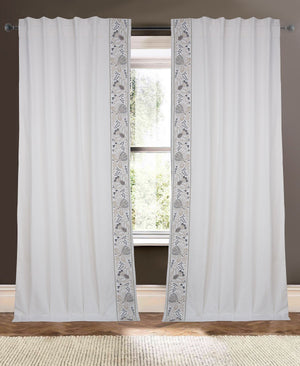 drapery panel - White