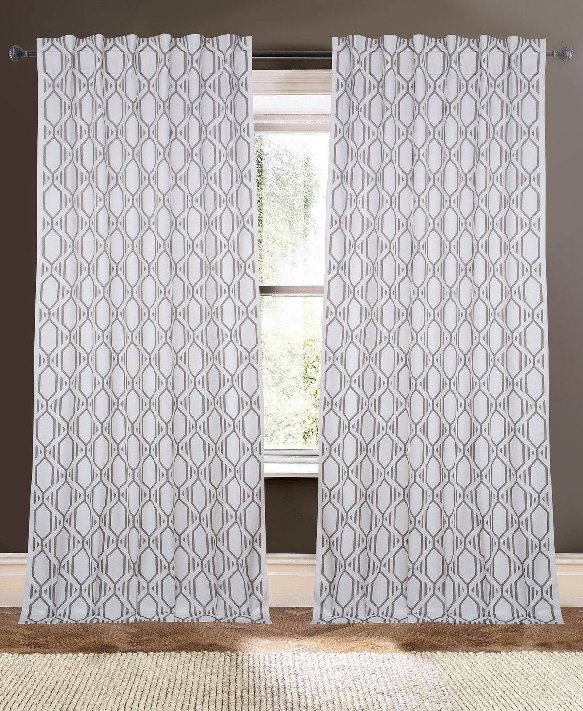 drapery panel - White