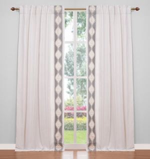 drapery panel - White