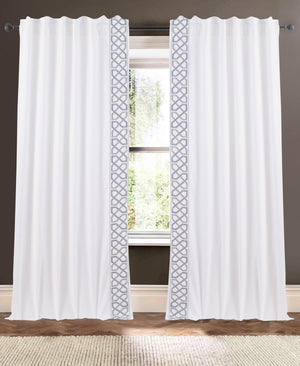 drapery panel - White