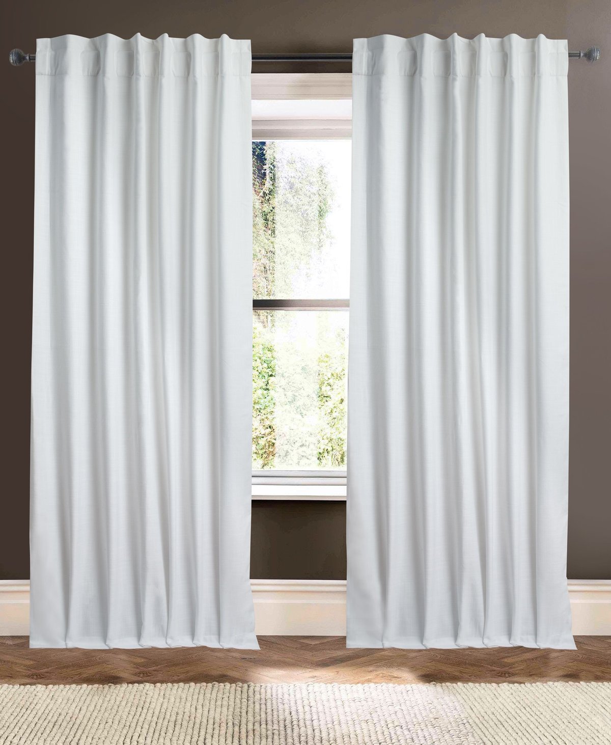 drapery panel - White